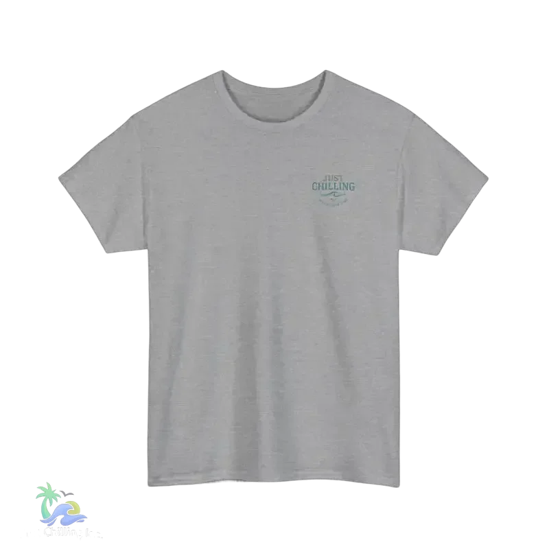 Heavy Cotton Tee – Unisex Cotton Shirt With Durable Fabric & Classic Fit - Just Chilling Inc.
