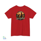 Heavy Cotton Tee – Unisex Cotton Shirt With Durable Fabric & Classic Fit - Just Chilling Inc.