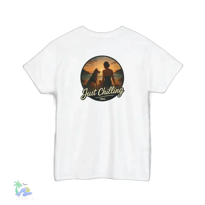 Heavy Cotton Tee – Unisex Cotton Shirt With Durable Fabric & Classic Fit - Just Chilling Inc.