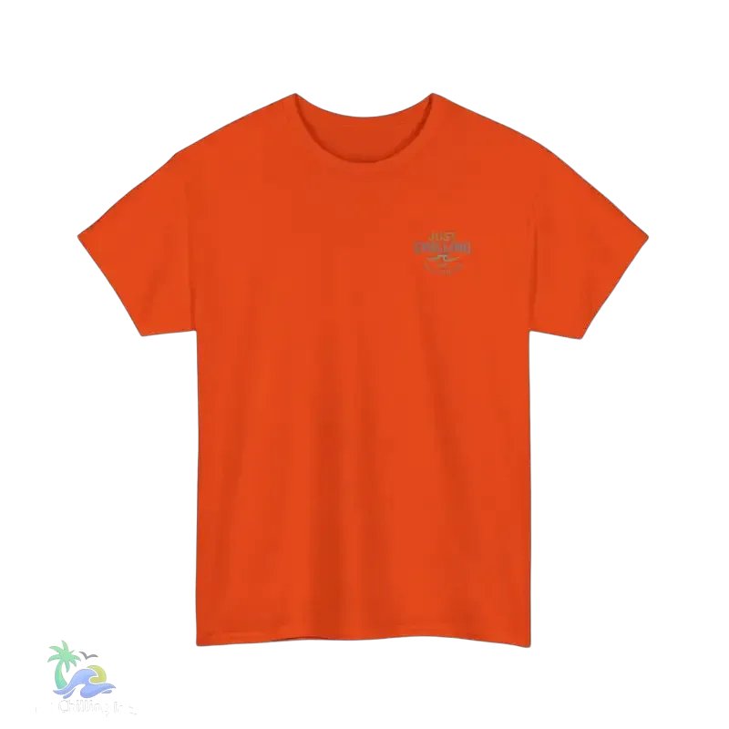 Heavy Cotton Tee – Unisex Cotton Shirt With Durable Fabric & Classic Fit - Just Chilling Inc.