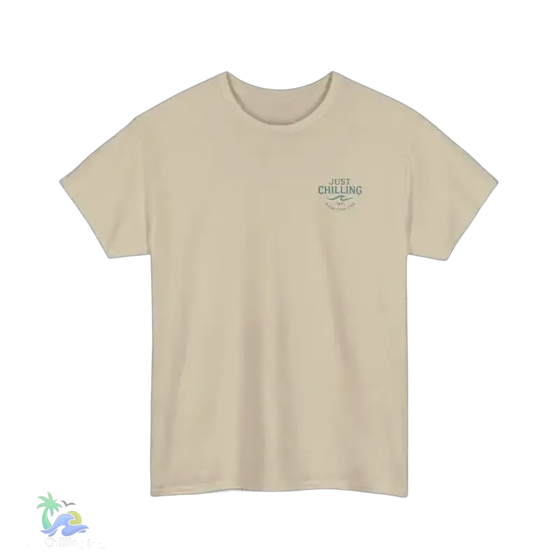 Heavy Cotton Tee – Unisex Cotton Shirt With Durable Fabric & Classic Fit - Just Chilling Inc.