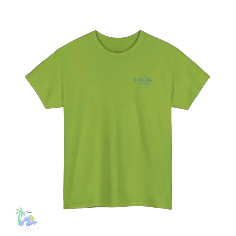 Heavy Cotton Tee – Unisex Cotton Shirt With Durable Fabric & Classic Fit - Just Chilling Inc.