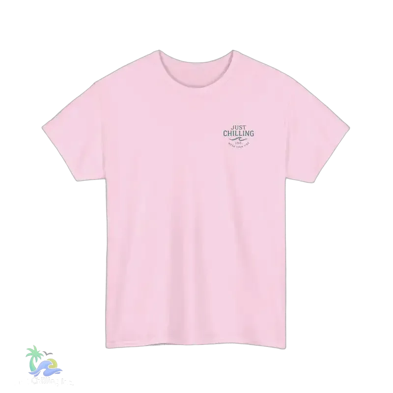 Heavy Cotton Tee – Unisex Cotton Shirt With Durable Fabric & Classic Fit - Just Chilling Inc.