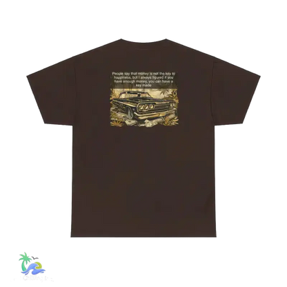 Unisex Heavy Cotton Tee - Money Isnt Everything Tee A Statement Shirt for All - Just Chilling Inc.Just Chilling Inc.