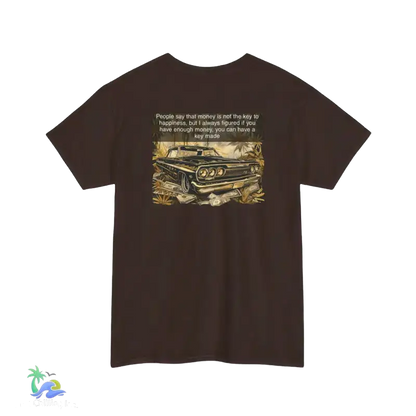 Unisex Heavy Cotton Tee - Money Isnt Everything Tee A Statement Shirt for All - Just Chilling Inc.Just Chilling Inc.