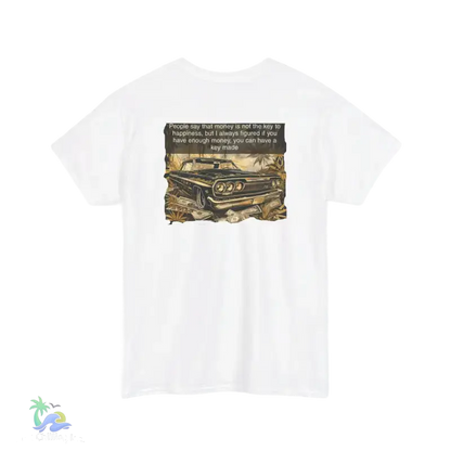 Unisex Heavy Cotton Tee - Money Isnt Everything Tee A Statement Shirt for All - Just Chilling Inc.Just Chilling Inc.