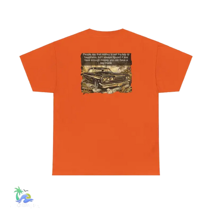 Unisex Heavy Cotton Tee - Money Isnt Everything Tee A Statement Shirt for All - Just Chilling Inc.Just Chilling Inc.
