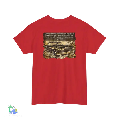 Unisex Heavy Cotton Tee - Money Isnt Everything Tee A Statement Shirt for All - Just Chilling Inc.Just Chilling Inc.