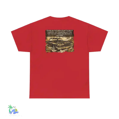 Unisex Heavy Cotton Tee - Money Isnt Everything Tee A Statement Shirt for All - Just Chilling Inc.Just Chilling Inc.