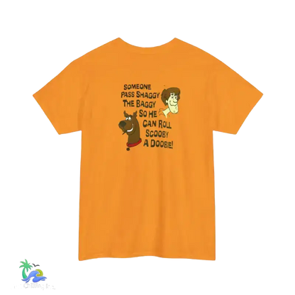 Unisex Heavy Cotton Tee Scooby stoner tee - T-Shirt