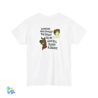 Unisex Heavy Cotton Tee Scooby stoner tee - T-Shirt