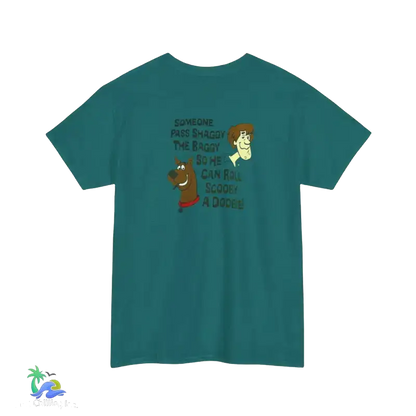 Unisex Heavy Cotton Tee Scooby stoner tee - T-Shirt
