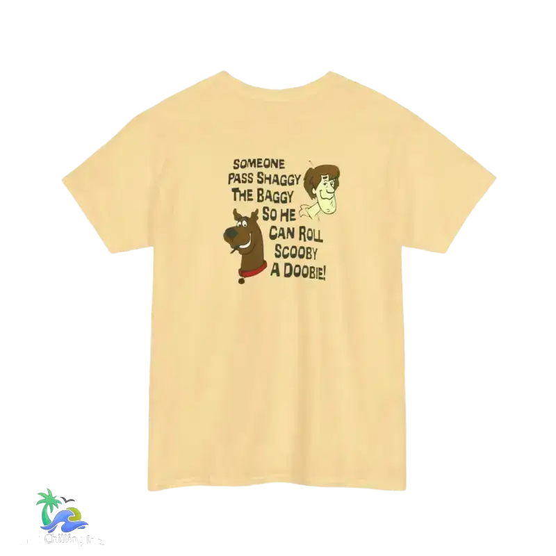 Unisex Heavy Cotton Tee Scooby stoner tee - T-Shirt