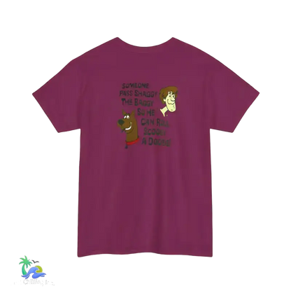 Unisex Heavy Cotton Tee Scooby stoner tee - T-Shirt