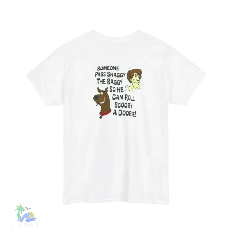 Unisex Heavy Cotton Tee Scooby stoner tee - T-Shirt