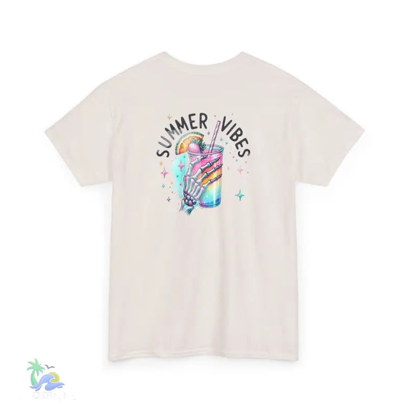 Unisex Heavy Cotton Tee- Summer Vibes unisex - T-Shirt