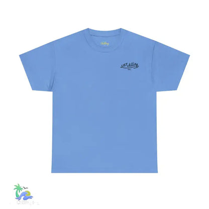 Unisex Heavy Cotton Tee- Summer Vibes unisex - Carolina Blue / S - T-Shirt