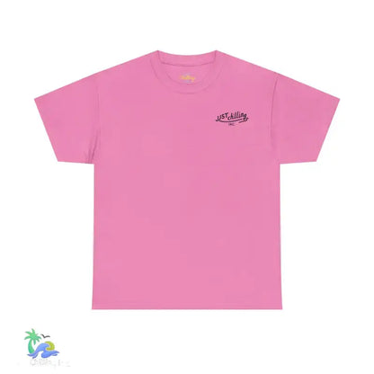 Unisex Heavy Cotton Tee- Summer Vibes unisex - Azalea / S - T-Shirt