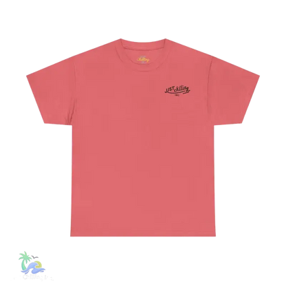 Unisex Heavy Cotton Tee- Summer Vibes unisex - Coral Silk / S - T-Shirt