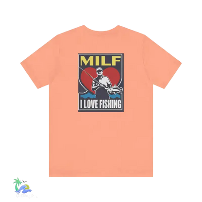Unisex Jersey Short Sleeve Tee Man I love Fishing - Sunset / XS - T-Shirt