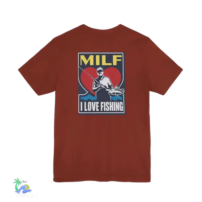 Unisex Jersey Short Sleeve Tee Man I love Fishing - T-Shirt