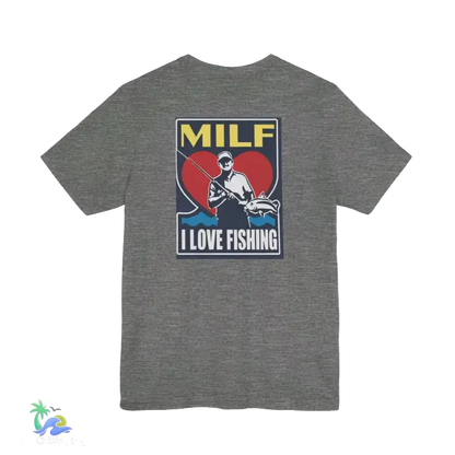Unisex Jersey Short Sleeve Tee Man I love Fishing - T-Shirt