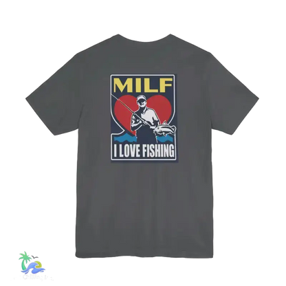 Unisex Jersey Short Sleeve Tee Man I love Fishing - T-Shirt