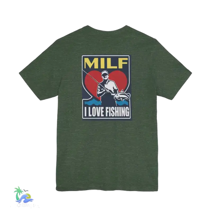 Unisex Jersey Short Sleeve Tee Man I love Fishing - T-Shirt