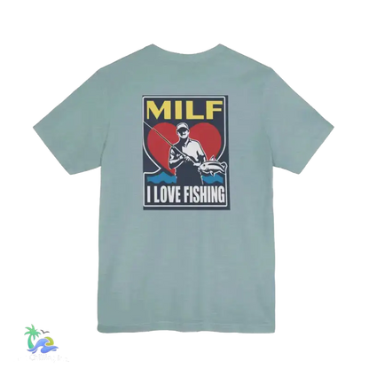 Unisex Jersey Short Sleeve Tee Man I love Fishing - T-Shirt