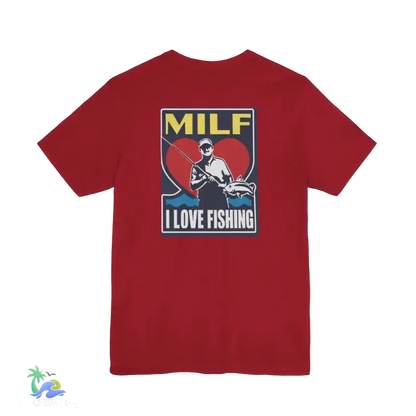 Unisex Jersey Short Sleeve Tee Man I love Fishing - T-Shirt