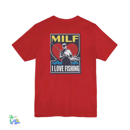 Unisex Jersey Short Sleeve Tee Man I love Fishing - T-Shirt