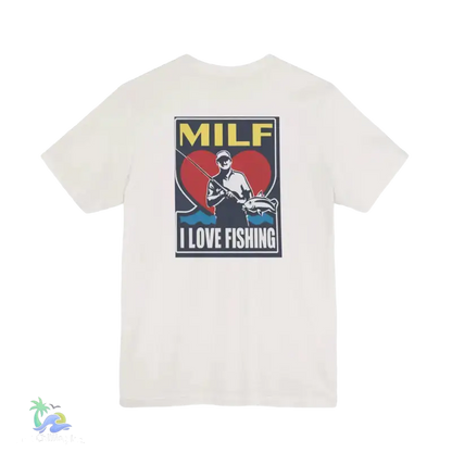 Unisex Jersey Short Sleeve Tee Man I love Fishing - T-Shirt