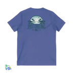 Unisex V-Neck Tee – Lightweight Cotton Jersey Shirt | Modern Retail Fit - Just Chilling Inc.