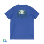 Unisex V-Neck Tee – Lightweight Cotton Jersey Shirt | Modern Retail Fit - Just Chilling Inc.