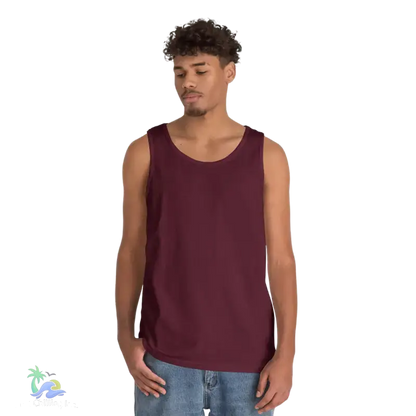 Unisex Jersey Tank - ’Just Chilling’ & Fishing Addiction Graphic Tee - Tank Top