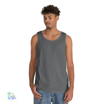 Unisex Jersey Tank - ’Just Chilling’ & Fishing Addiction Graphic Tee - Tank Top