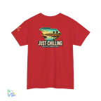 Unisex Softstyle T-Shirt with Retro South Carolina Design, Just Chilling Vibe, Perfect for Summer Events, Vacation, Gift for [...] - Just Chilling Inc.