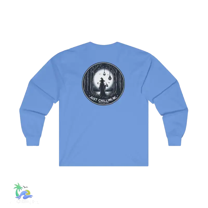 Unisex Ultra Cotton Long Sleeve Tee Witches Brew simple tee - S / Carolina Blue - Long-sleeve