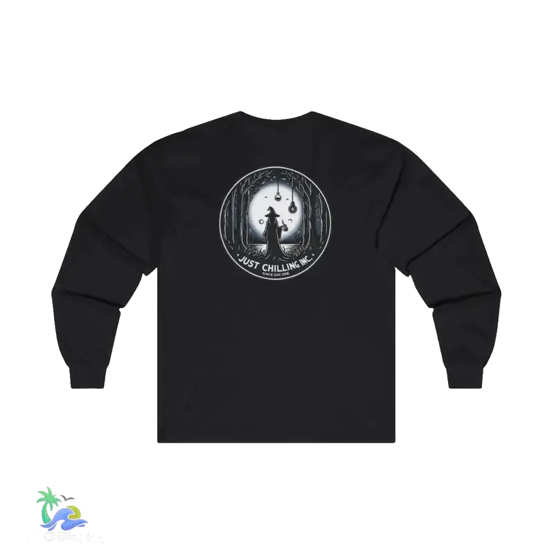 Unisex Ultra Cotton Long Sleeve Tee Witches Brew simple tee - S / Black - Long-sleeve