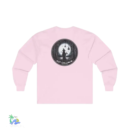 Unisex Ultra Cotton Long Sleeve Tee Witches Brew simple tee - S / Light Pink - Long-sleeve