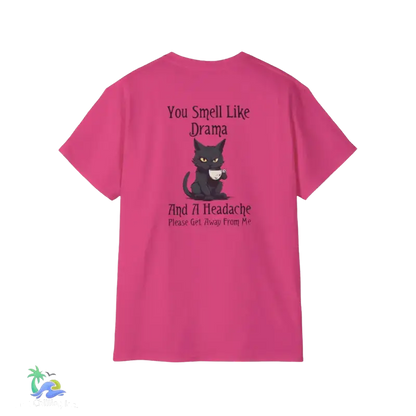 Unisex Ultra Cotton Tee you smell like drama - Heliconia / S - T-Shirt