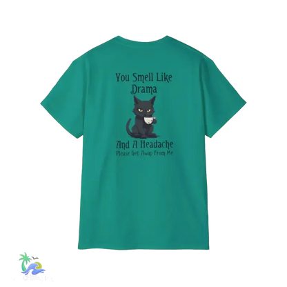 Unisex Ultra Cotton Tee you smell like drama - Jade Dome / S - T-Shirt