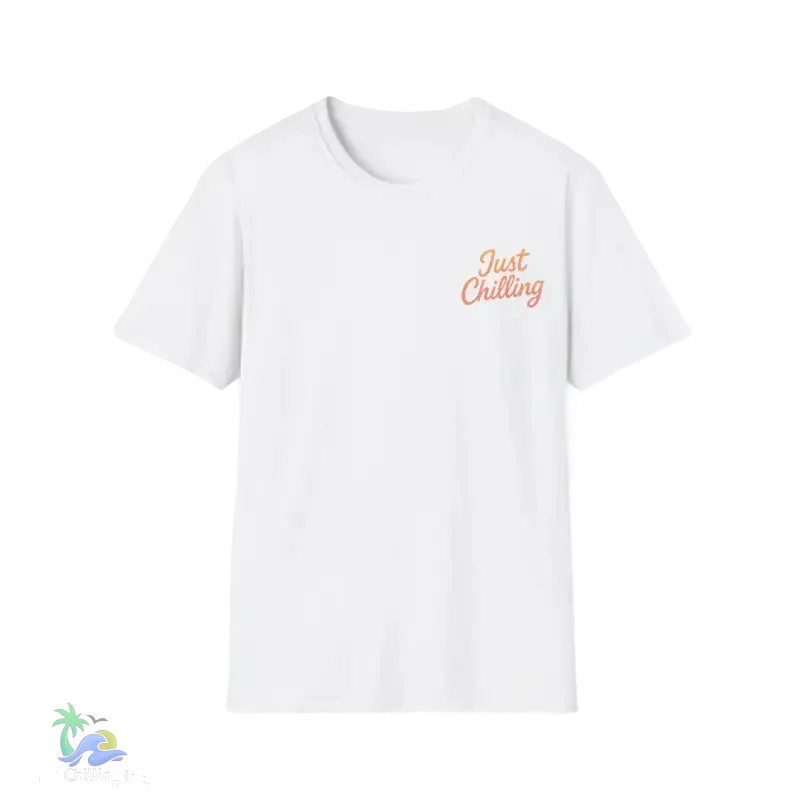 Unisex Cotton Tee - Classic Soft Breathable Crew Neck Shirt, Medium Weight - Just Chilling Inc.