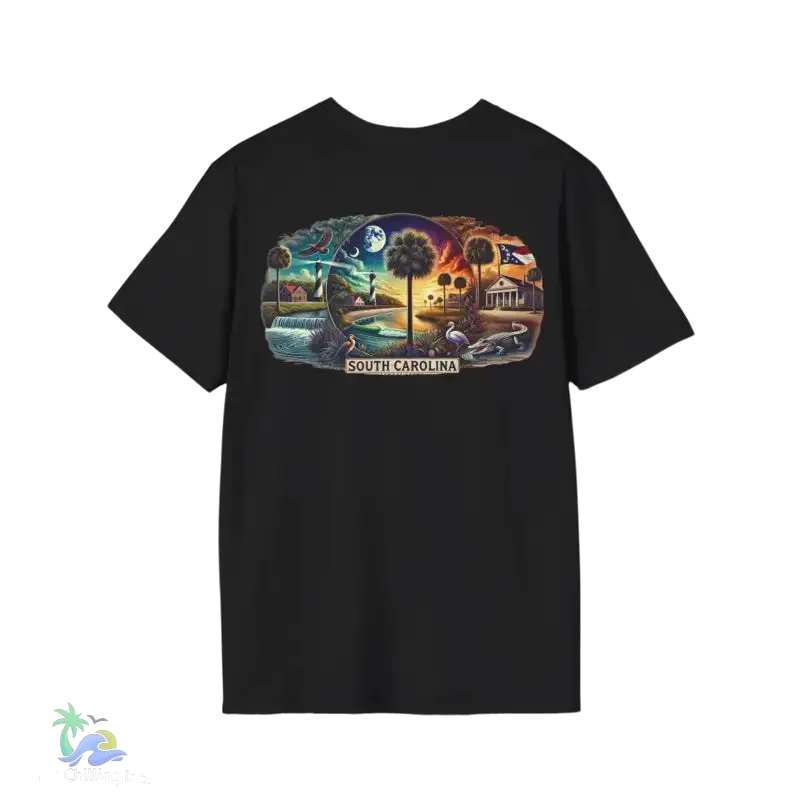 Unisex Cotton Tee - Classic Soft Breathable Crew Neck Shirt, Medium Weight - Just Chilling Inc.