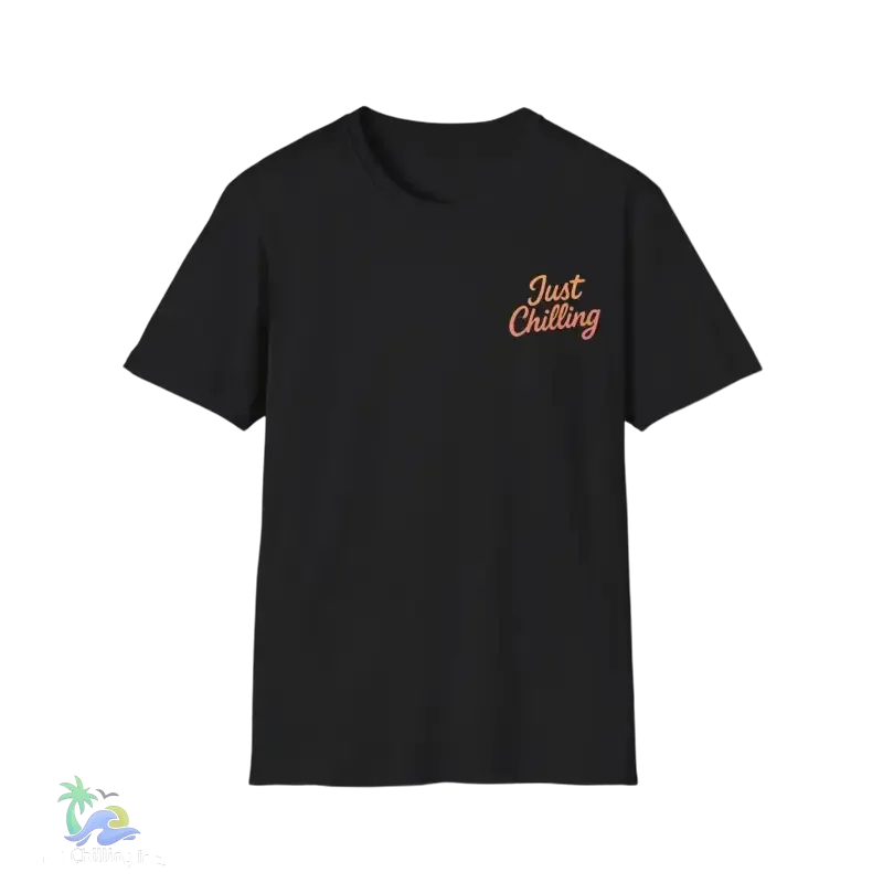 Unisex Cotton Tee - Classic Soft Breathable Crew Neck Shirt, Medium Weight - Just Chilling Inc.