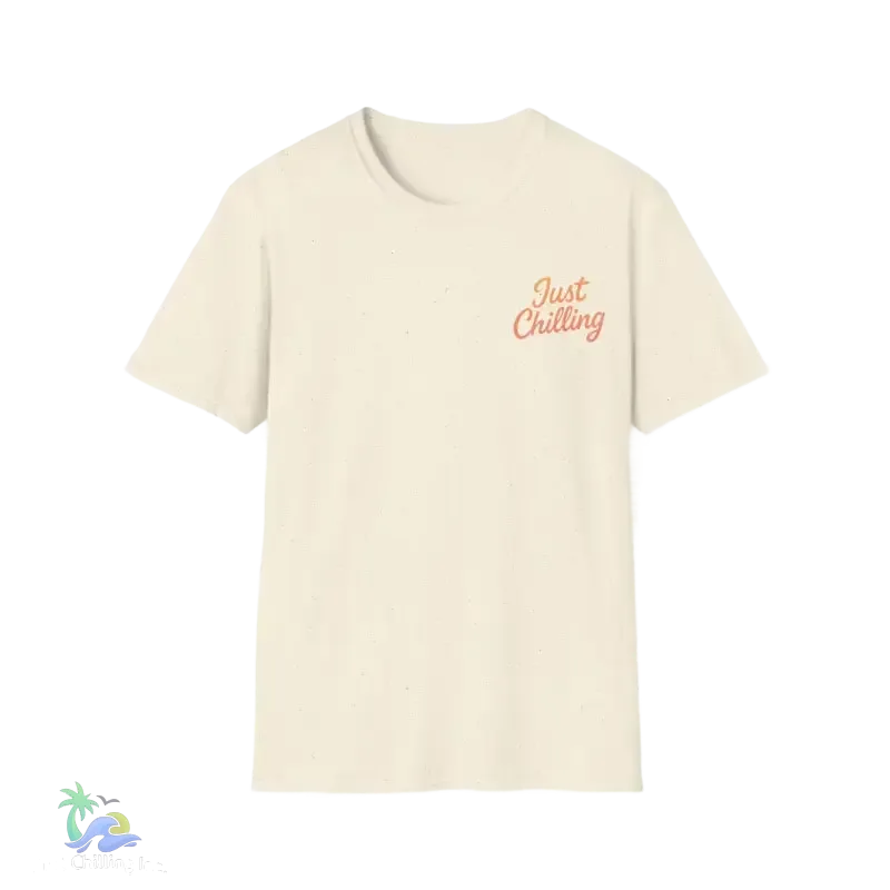 Unisex Cotton Tee - Classic Soft Breathable Crew Neck Shirt, Medium Weight - Just Chilling Inc.
