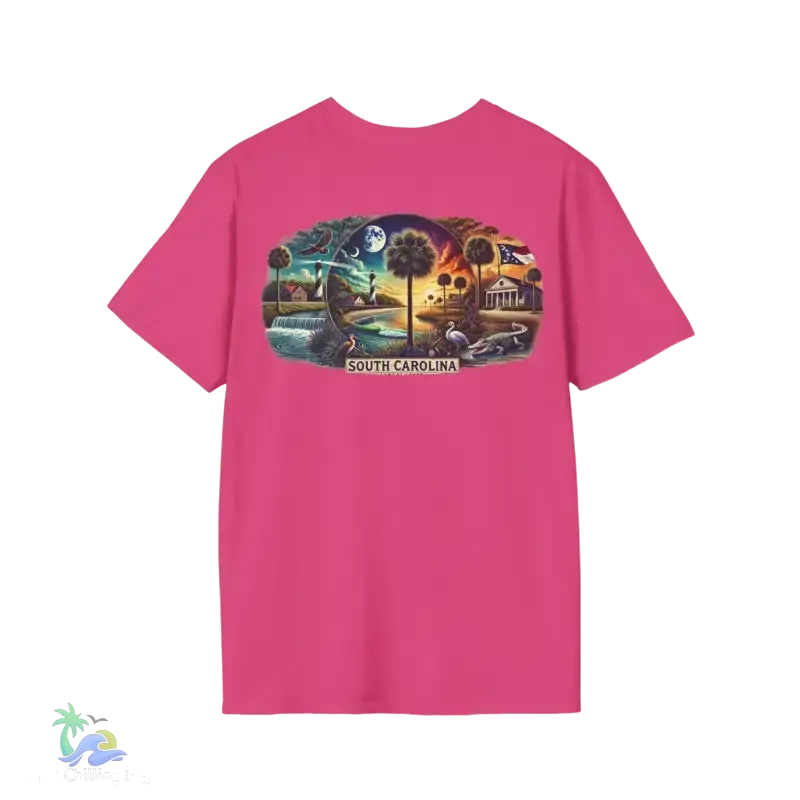 Unisex Cotton Tee - Classic Soft Breathable Crew Neck Shirt, Medium Weight - Just Chilling Inc.