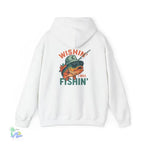 Fishing Hoodie - Cozy Unisex Hooded Sweatshirt With Kangaroo Pocket & Soft Fleece - Just Chilling Inc.