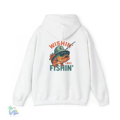 Wishing I Was Fishing Hoodie - Hoodie