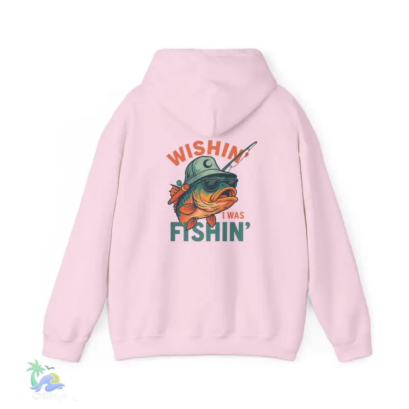 Wishing I Was Fishing Hoodie - Hoodie